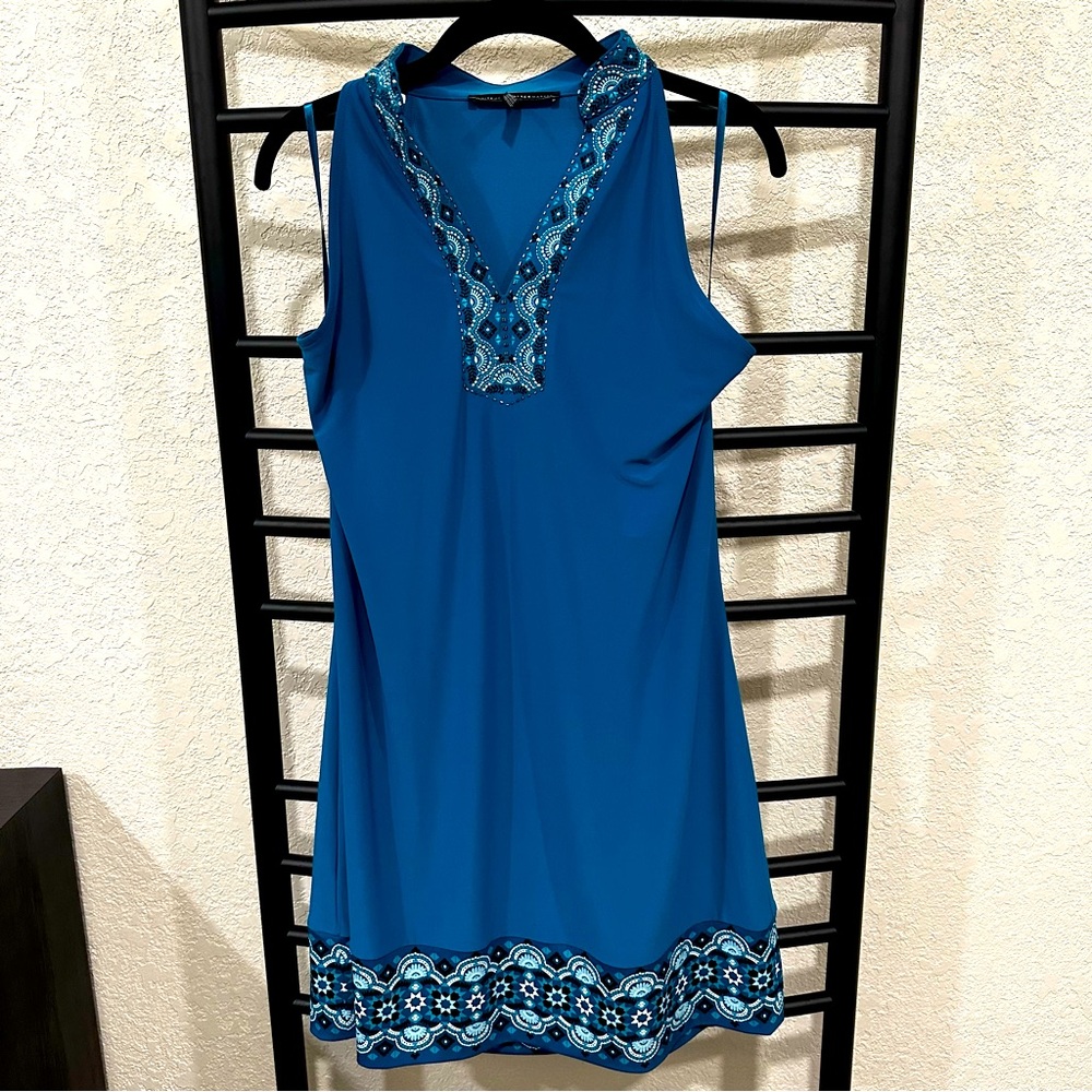 White House Black Market Embellished Mini Dress